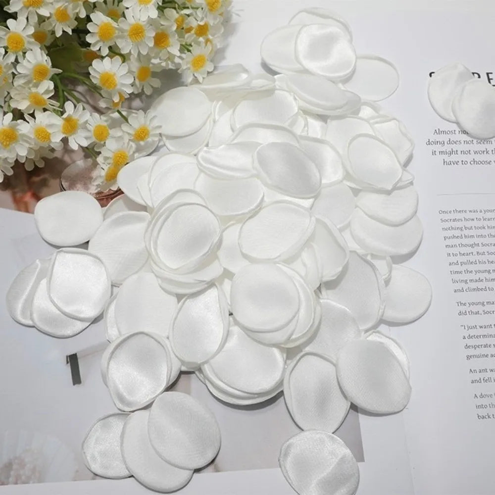 Pétales de Rose Artificiels Blancs ou Multicolores, vue d'ensemble