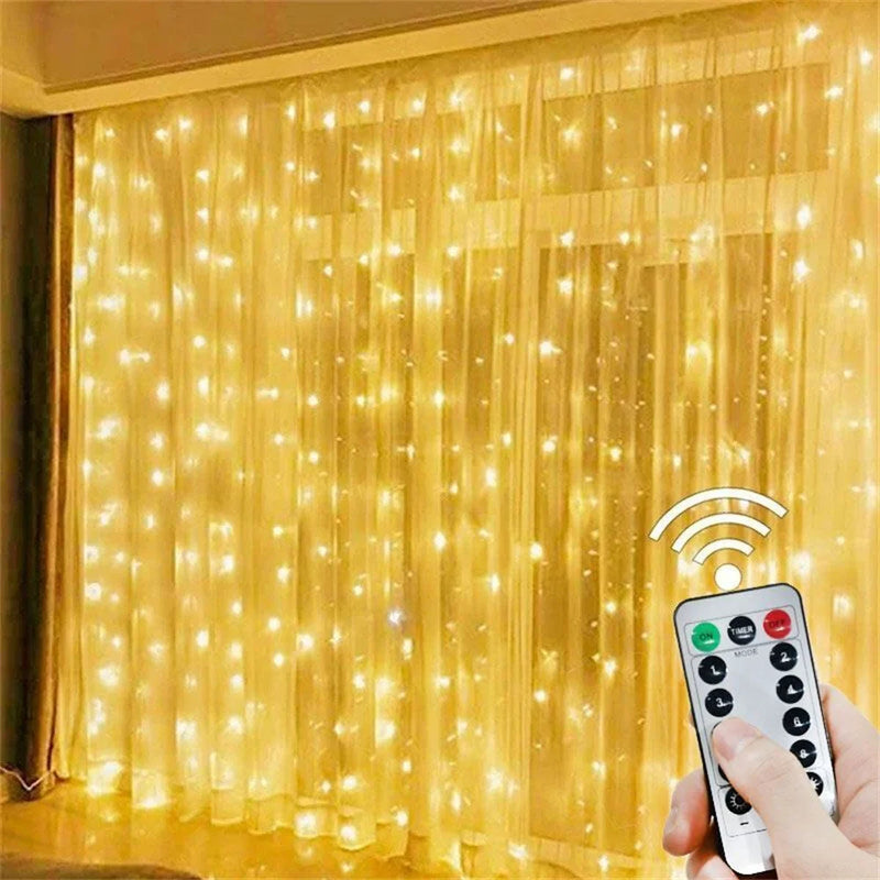 Rideau Lumineux LED Grand Format USB, vue complémentaire 3
