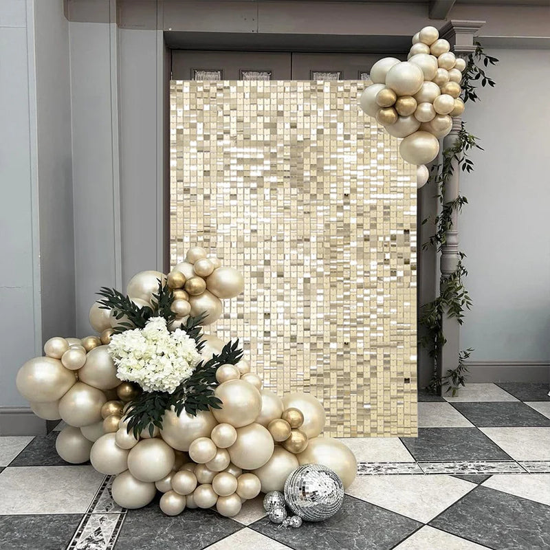 Mur de Paillettes pour Photocall Mariage, vue complémentaire 3
