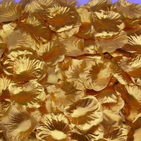 Pétales de Rose Artificiels, coloris doré