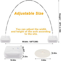 Arche Ballon Réglable, Kit Géant ou Arche de Table, à la Pièce, vue complémentaire 4