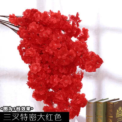 Fleurs pour Arche de Mariage, coloris rouge