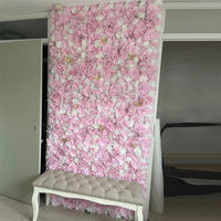 Mur de Fleurs Artificielles, Panneau 40 × 60 cm à l'Unité, 28 Coloris