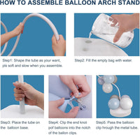 Structure Arche Ballon Souple Blanche ou Dorée, vue complémentaire 4