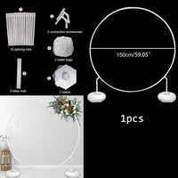 Structure Arche Ballon : Cercles, Cœurs et Arches à la Pièce, cercle 150 cm sur pied
