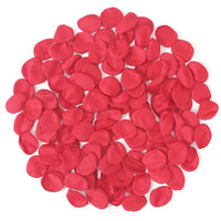 Pétales de Rose Satinés Artificiels, coloris rouge