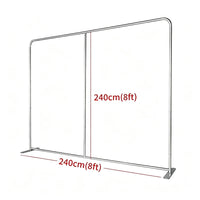 Fond de Photocall Double Face en Aluminium, 243 x 243 cm, 20 Motifs Recto Verso