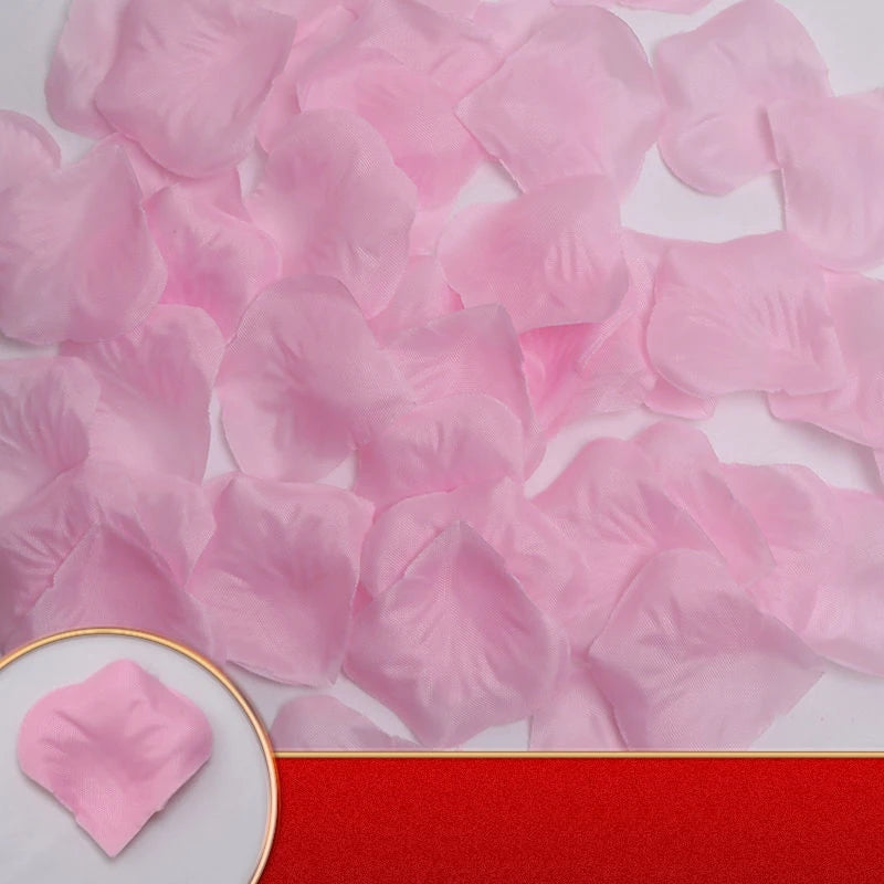 Pétales de Rose Artificiels, Lot de 500 Pétales, coloris rose pâle