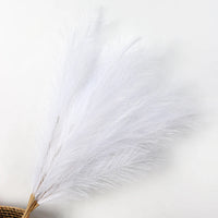 Herbe de la Pampa Artificielle, 90 ou 120 cm, coloris blanc