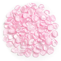 Pétales de Rose Satinés Artificiels, coloris rose clair