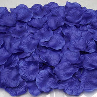 Pétales de Rose Artificiels, coloris bleu roi