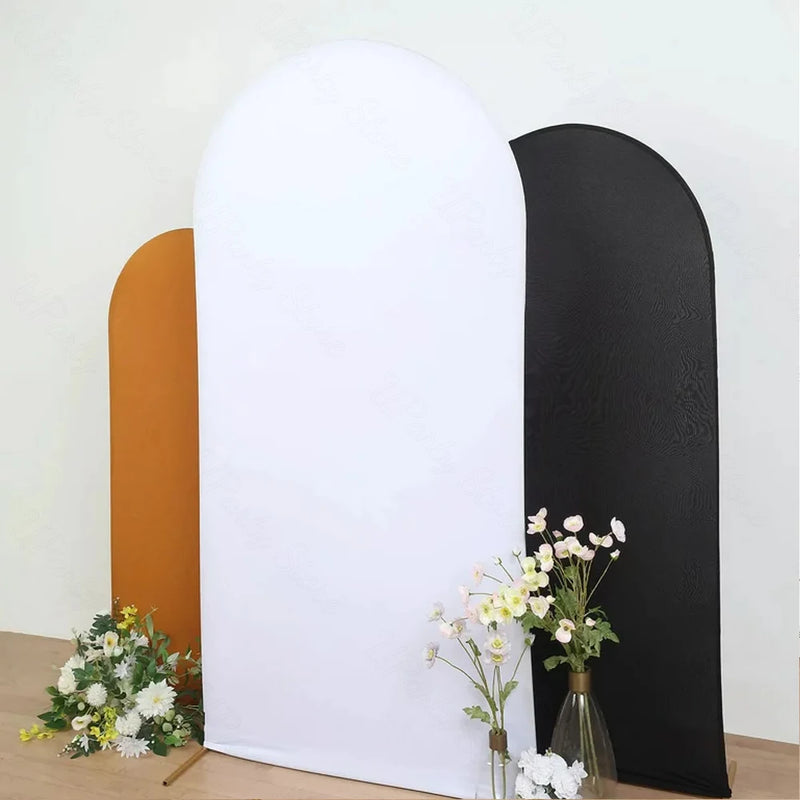 Housse d'Arche de Mariage Bicolore Double Face, 24 Coloris, 200 × 100 cm