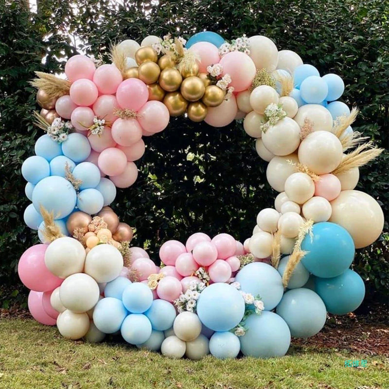Anneau Rond pour Arche de Ballons, Plastique Blanc, vue complémentaire 4