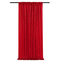Toile de Fond Sequins Mariage, Panneau 60 × 240 cm, coloris rouge