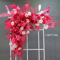 Composition Florale Fuchsia et Rouge pour Arche, vue complémentaire 6