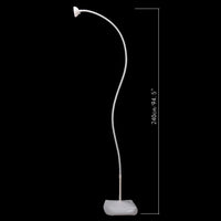 Structure Arche Ballon Souple Blanche ou Dorée, blanche, 2,4 m