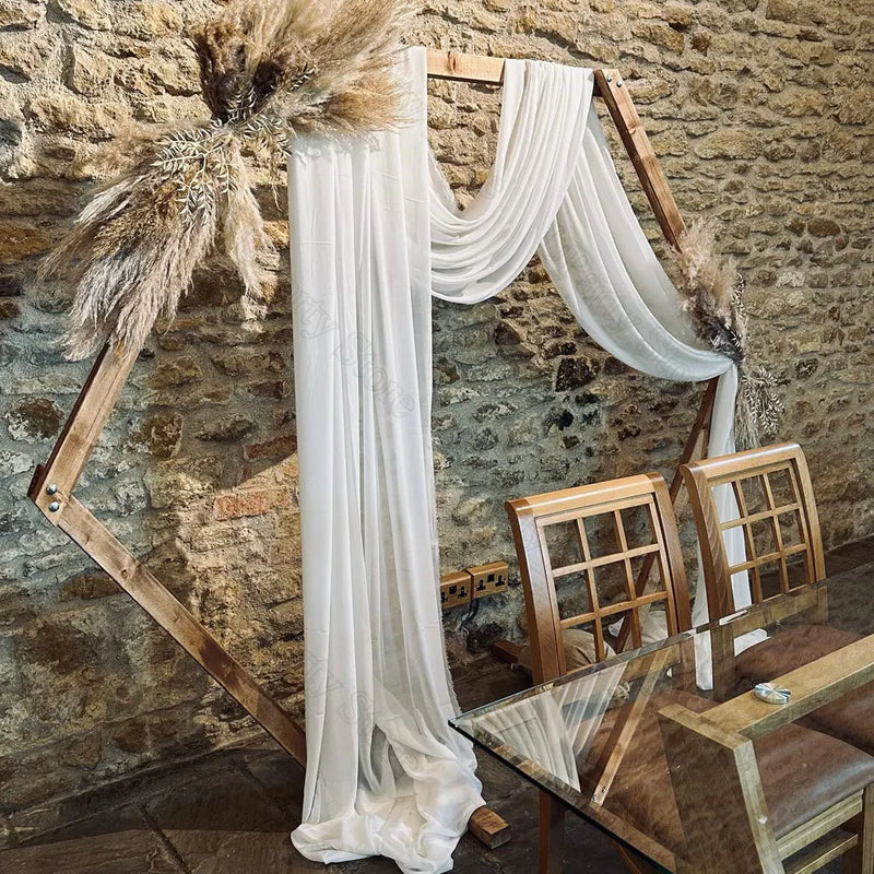 Voilage pour Arche de Mariage de 71 × 579 cm, vue complémentaire 3