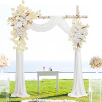 Fleurs et Voilages pour Arche de Mariage, vue complémentaire 2