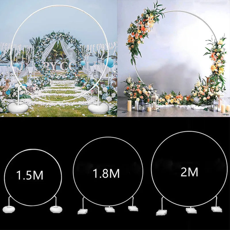 Structure Arche Ballon : Cercles, Cœurs et Arches à la Pièce, vue complémentaire 5