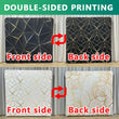 Fond de Photocall Double Face en Aluminium, 243 x 243 cm, 20 Motifs Recto Verso