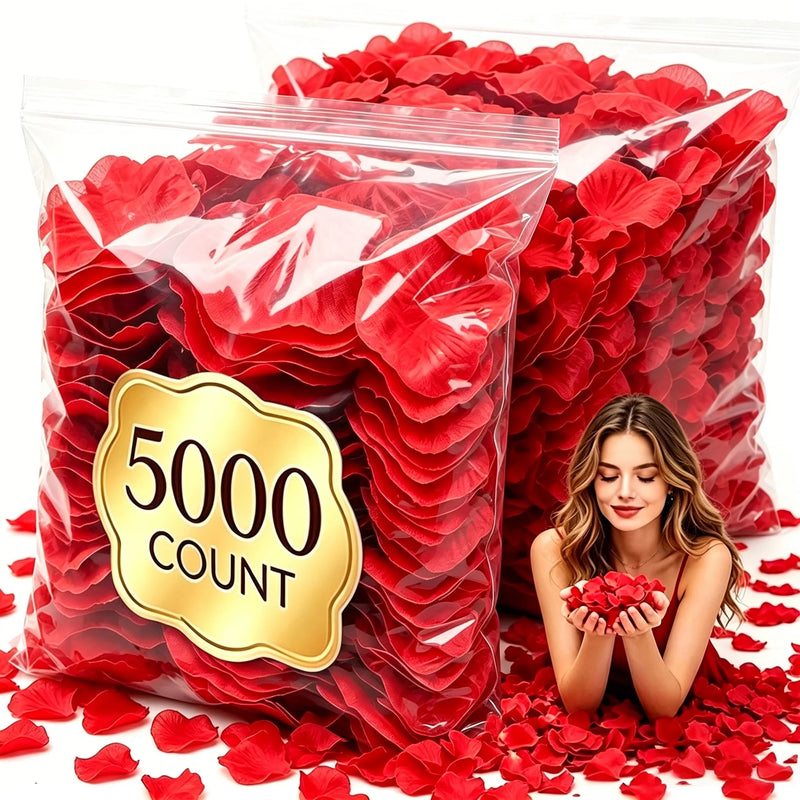 Pétales de Rose Artificiels, vue d'ensemble