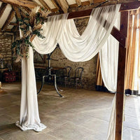 Voilage pour Arche de Mariage de 71 × 579 cm, vue d'ensemble