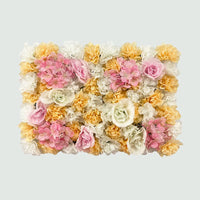 Mur de Fleurs Artificielles, Panneau 40 × 60 cm à l'Unité, 28 Coloris