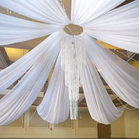 Voilage Plafond Mariage en Chiffon, vue complémentaire 2