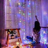 Rideau Lumineux LED USB à 8 Modes, vue d'ensemble