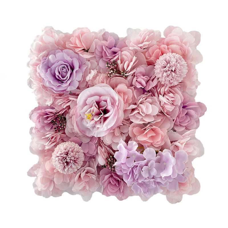 Mur de Fleurs Artificielles, Panneau Carré 35 × 35 cm, vue complémentaire 4