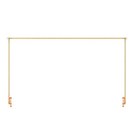 Structure Arche Ballon de Table à Pinces, Réglable de 80 à 250 cm, 3 Coloris