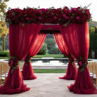 Voilage Arche de Mariage Transparent, 75 cm × 6 m, vue complémentaire 3